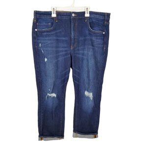 Pilcro and the Letterpress The Borrowed Jeans Distressed 33T ob1400255